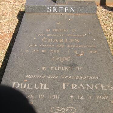 SKEEN Charles 1909-1988 &amp; Dulcie Frances 1911-1999