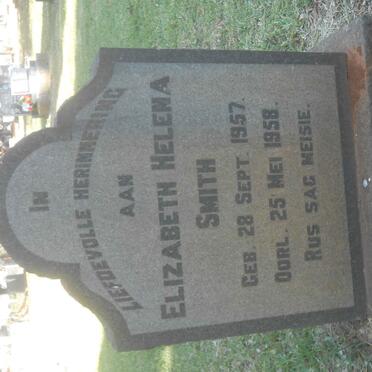 SMITH Elizabeth Helena 1957-1958