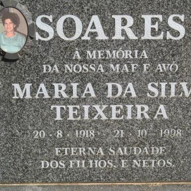 SOARES Maria da Silva Teixeira 1918-1998