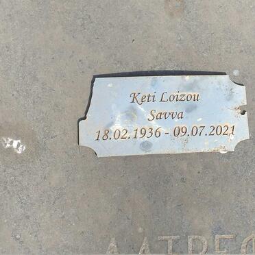 SAVVA Keti Loizou 1936-2021