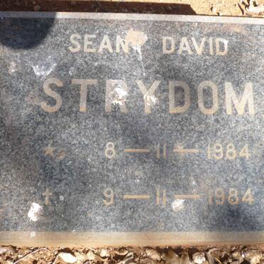 STRYDOM Sean David 1984-1984