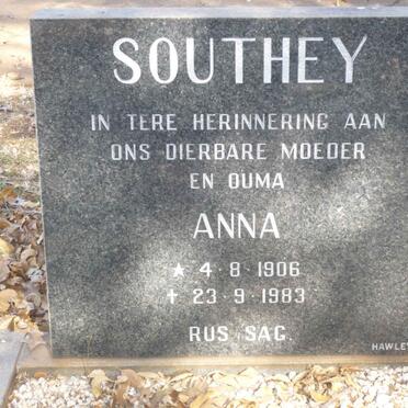 SOUTHEY Anna 1906-1983