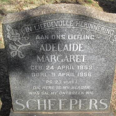 SCHEEPERS Adelaide Margaret 1953-1956