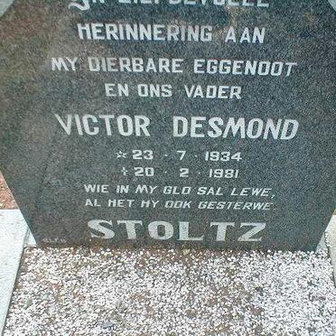 STOLTZ Victor Desmond 1934-1981