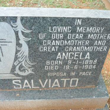 SALVIATO Angela 1898-1984