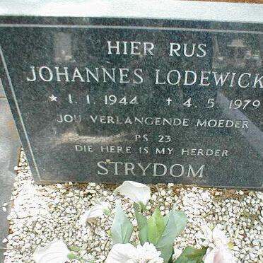 STRYDOM Johannes Lodewickis 1944-1979