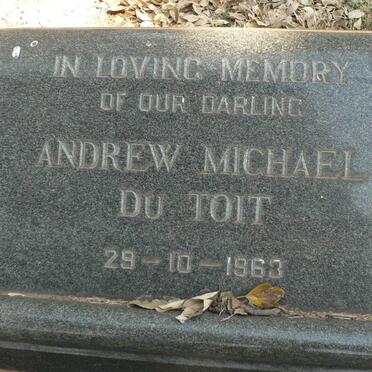 TOIT Andrew Michael, du -1963