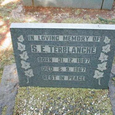 TERBLANCHE S.E. 1897-1967