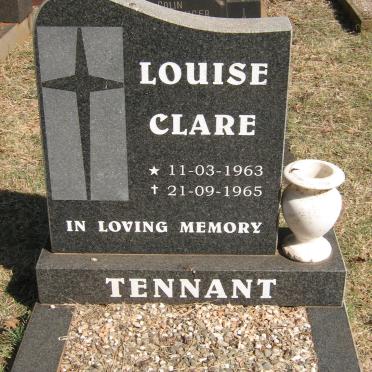 TENNANT Louise Clare 1963-1965