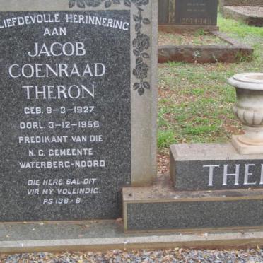 THERON Jacob Coenraad 1927-1956 &amp; Martha Louisa 1929-2014