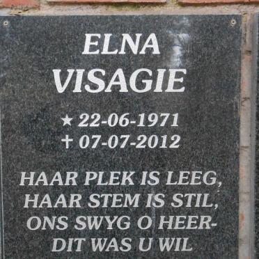 VISAGIE Elna 1971-2012