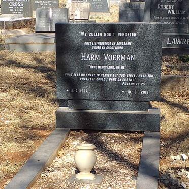 VOERMAN Harm 1927-2018