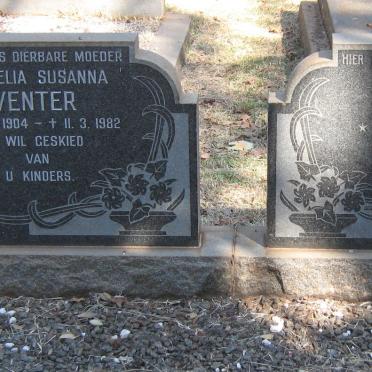VENTER Wynand Basson 1900-1969 &amp; Cornelia Susanna 1904-1982