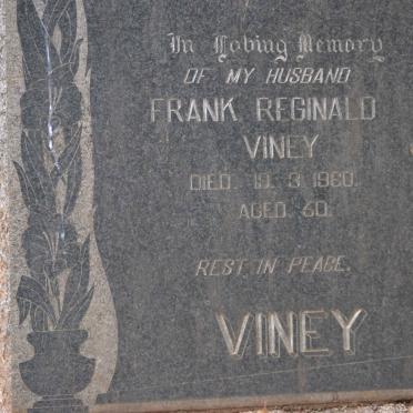VINEY Frank Reginald -1960