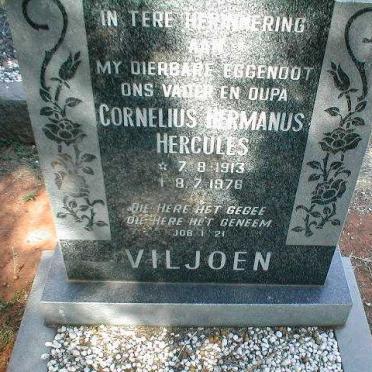 VILJOEN Cornelius Hermanus Hercules 1913-1976