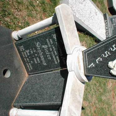 VISSER Pieter Stephanus 1963-1986