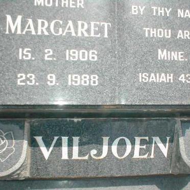 VILJOEN Margaret 1906-1988