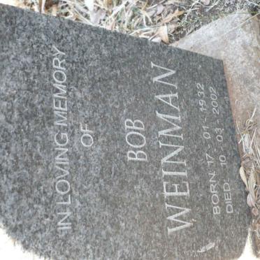 WEINMAN Bob 1932-2002