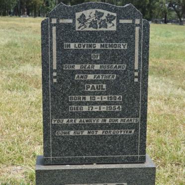 BINAS Paul 1904-1954