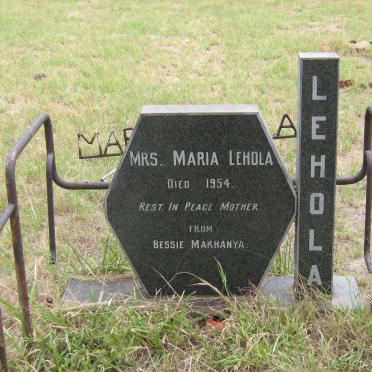 LEHOLA Maria -1954