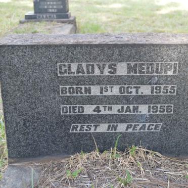 MEDUPI Gladys 1955-1956