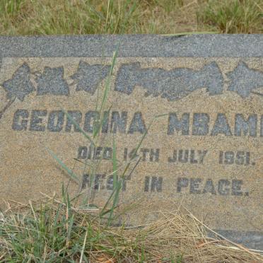 MBAMBISA Georgina -1951