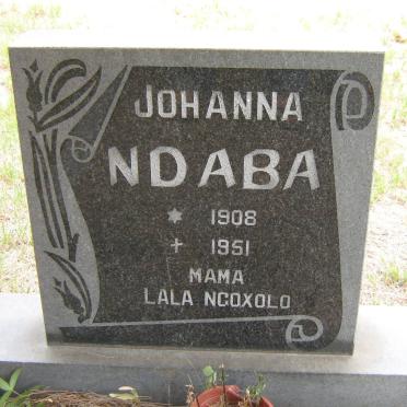 NDABA Johanna 1908-1951