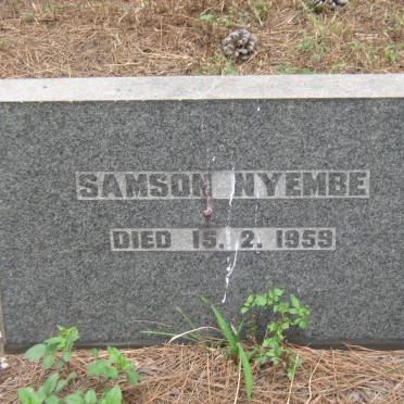 NYEMBE Samson -1959