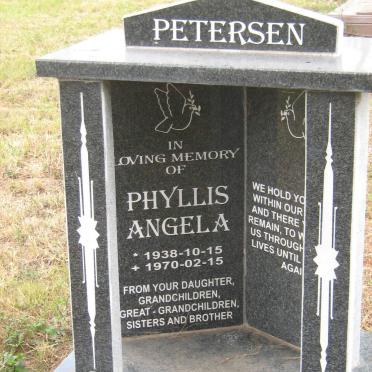 PETERSEN Phyllis Angela 1938-1970