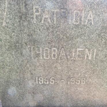 THOBAJENI Patricia 1955-1956