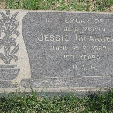 MLANGENI Jessie -1963