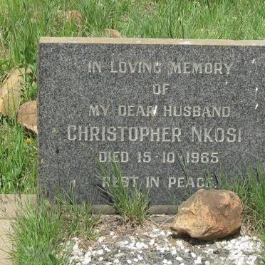 NKOSI Christopher -1965