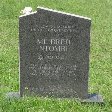 NTOMBI Mildred -1925