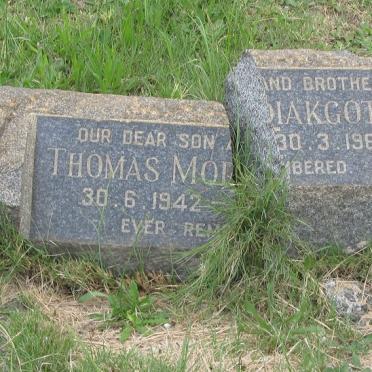 MOPIAKGOTLA Thomas 1942-1961