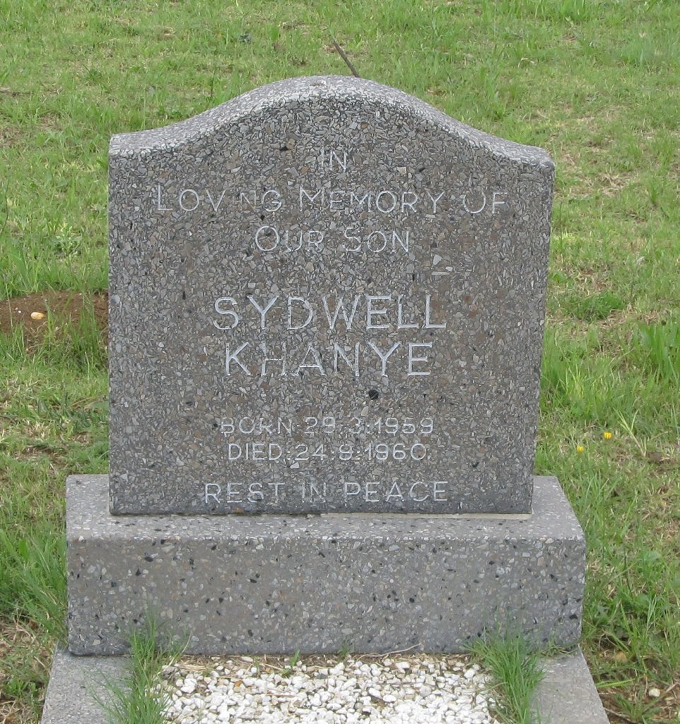 KHANYE Sydwell 1959-1960