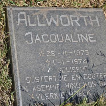 ALLWORTH Jacqualine 1973-1974