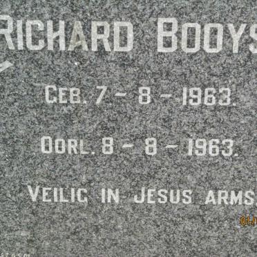 BOOYSE Richard 1963-1963