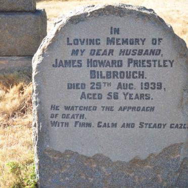 BILBROUGH James Howard Priestley -1939