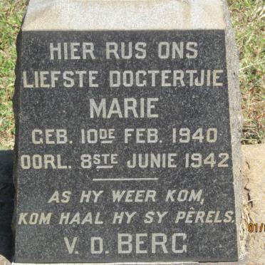 BERG Marie, v.d. 1940-1943