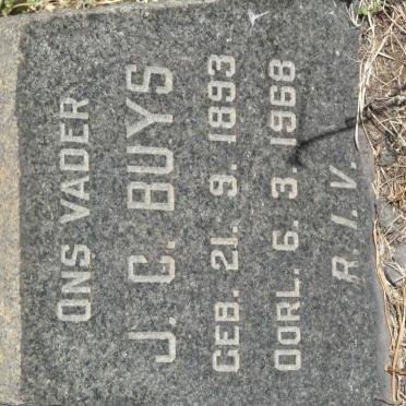 BUYS J.C. 1893-1968