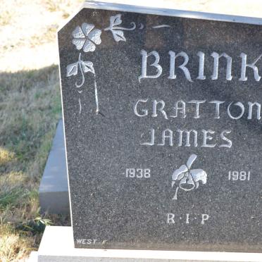 BRINK Gratton James 1938-1981