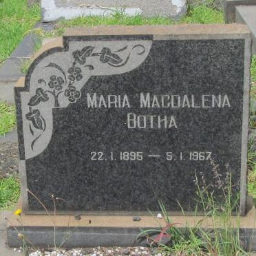 BOTHA Maria Magdalena 1895-1967