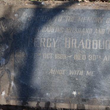 BRADBURY Percy 1888-1953