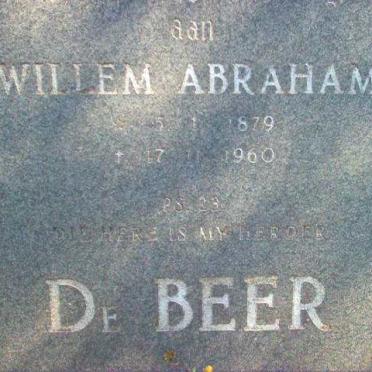 BEER Willem Abraham, de 1879-1960