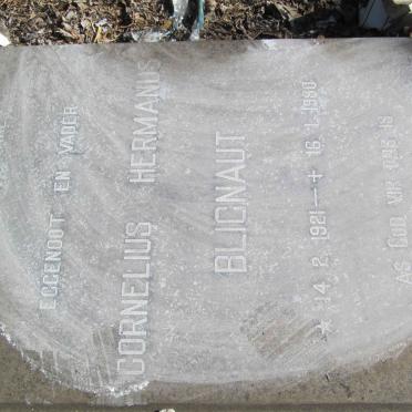 BLIGNAUT Cornelius Hermanus 1921-1980