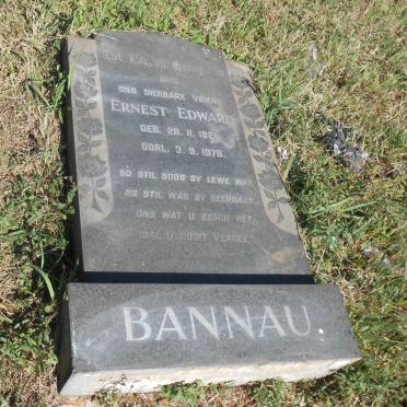 BANNAU Ernest Edward 1921-1978