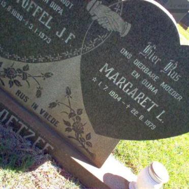 COETZEE Margaret L. 1904-1979