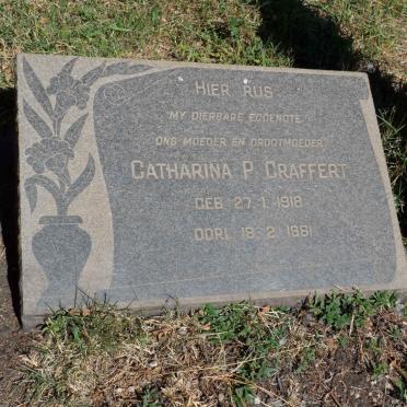 CRAFFERT Catharina P. 1918-1961