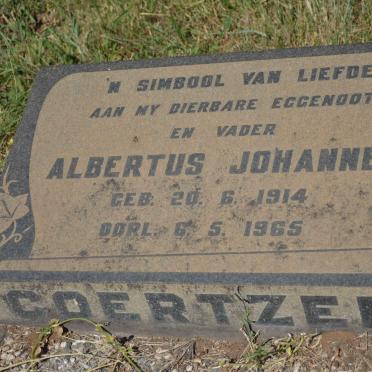 COERTZEN Albertus Johannes 1914-1965