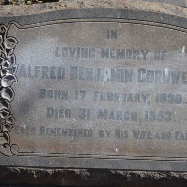 CORNWELL Alfred Benjamin 1890-1953